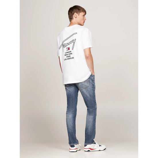 Tommy Hilfiger Ανδρική κοντομάνικη μπλούζα Signature Back Logo T-Shirt